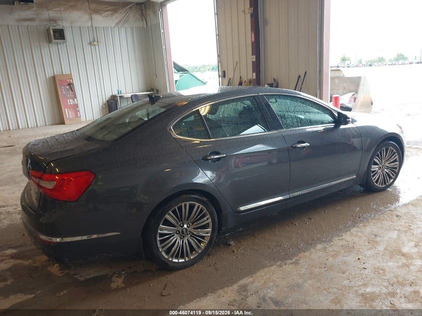 Vin: knaln4d72e5147280, lot: 46573666, kia cadenza limited 20144