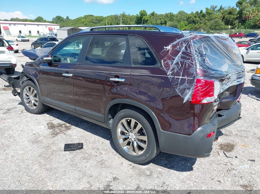 Vin: 5xyku4a27bg116054, lot: 46573690, kia sorento ex v6 20113