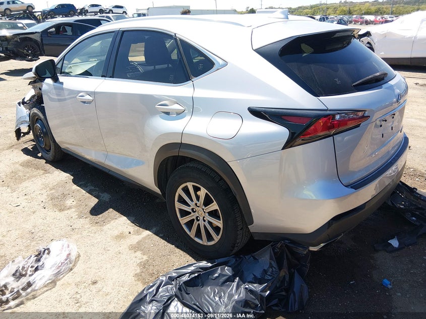 Vin: jtjyarbz6g2043592, lot: 46573701, lexus nx 200t 20163