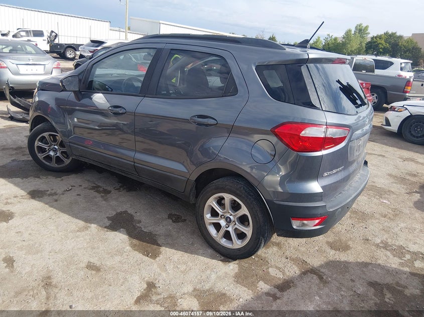 Vin: maj3s2ge9kc255225, lot: 46573704, ford ecosport se 20193