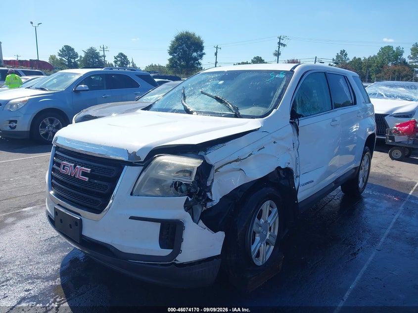 Vin: 2gkalmekxg6234424, lot: 46573717, gmc terrain sle-1 20162