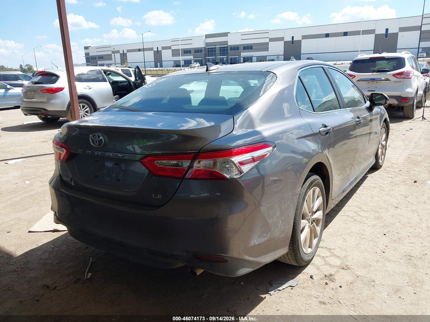 Vin: 4t1c11ak5lu870237, lot: 46573720, toyota camry le 20204
