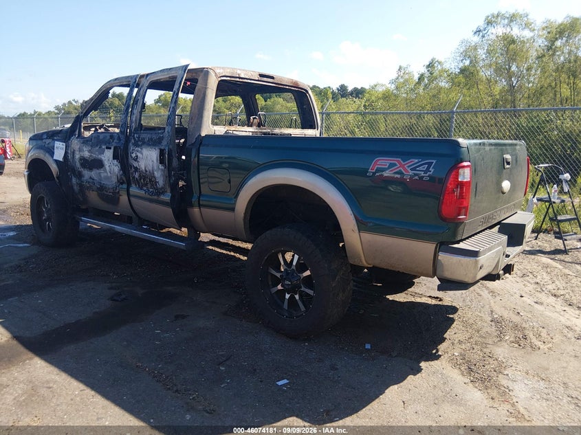 Vin: 1ft7w2bt8cea06636, lot: 46573728, ford f-250 lariat 20123