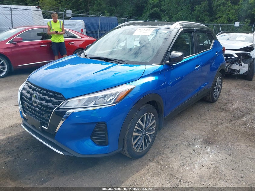 Vin: 3n1cp5cv9rl486999, lot: 46573750, nissan kicks sv xtronic cvt 20242