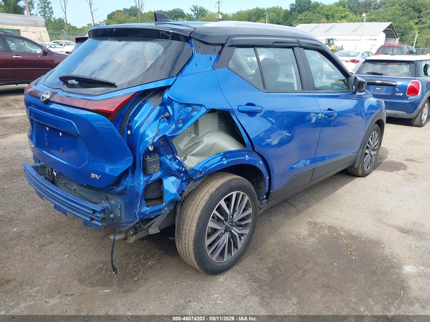 Vin: 3n1cp5cv9rl486999, lot: 46573750, nissan kicks sv xtronic cvt 20244