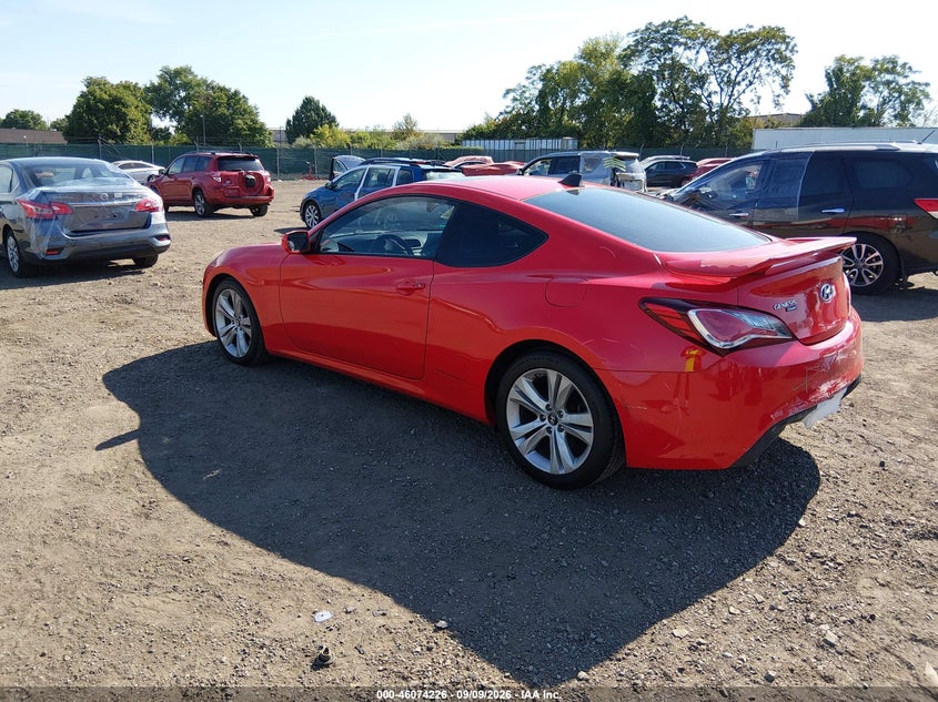 Vin: kmhht6kd3au004501, lot: 46573773, hyundai genesis 2.0t premium 20103