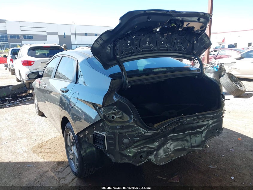 Vin: kmhll4dg6tu270023, lot: 46573790, hyundai elantra se 20263