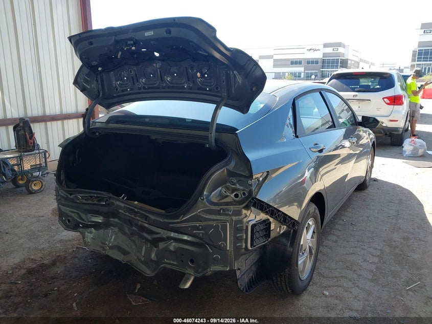 Vin: kmhll4dg6tu270023, lot: 46573790, hyundai elantra se 20264