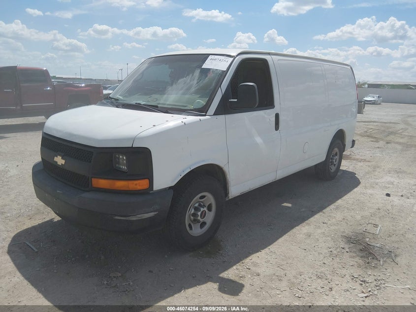 Vin: 1gtw7fcfxf1216028, lot: 46573801, gmc savana 2500 work van 20152