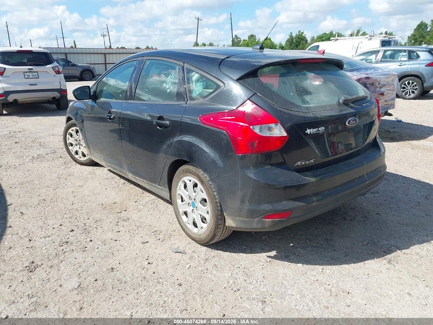 Vin: 1fahp3k23cl361861, lot: 46573815, ford focus se 20123