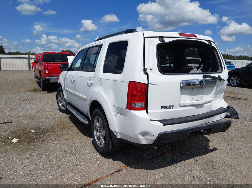 Vin: 5fnyf3h60bb032642, lot: 46573825, honda pilot ex-l 20113
