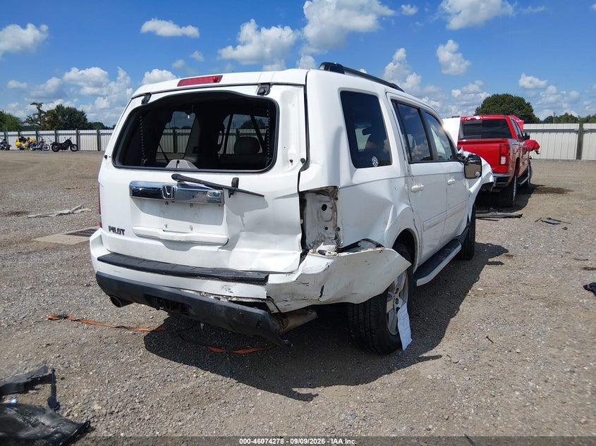 Vin: 5fnyf3h60bb032642, lot: 46573825, honda pilot ex-l 20114