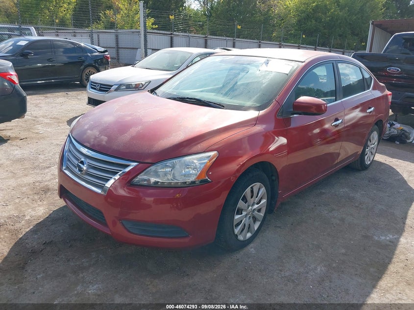 2014 NISSAN SENTRA auction photo 2