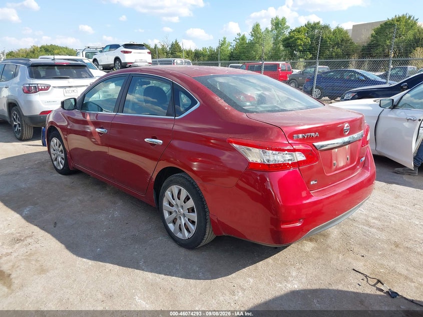 2014 NISSAN SENTRA auction photo 3