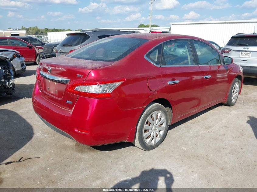 2014 NISSAN SENTRA auction photo 4