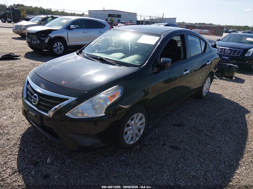 Vin: 3n1cn7ap9kl849166, lot: 46573845, nissan versa 1.6 sv 20192