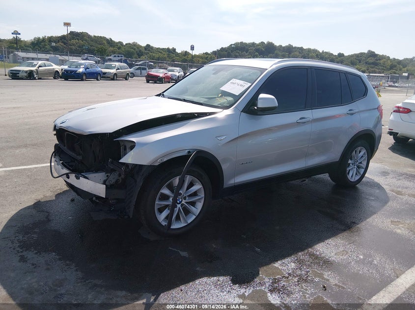Vin: 5uxwx9c36h0t19767, lot: 46573847, bmw x3 xdrive28i 20172