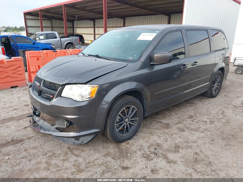 Vin: 2c4rdgbgxgr115834, lot: 46573855, dodge grand caravan se plus 20162