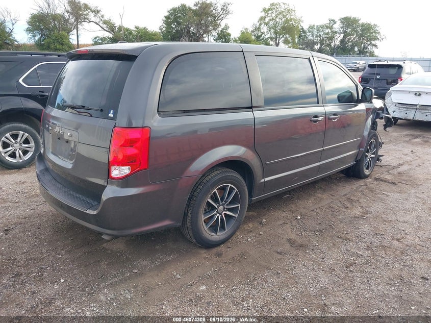 Vin: 2c4rdgbgxgr115834, lot: 46573855, dodge grand caravan se plus 20164