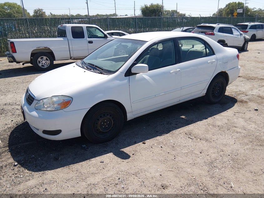 2007 TOYOTA COROLLA SEDAN 1.8L I-4 DOHC, VVT, REGULAR , 126HP