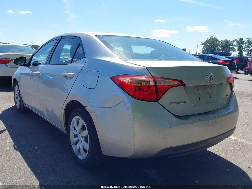 Vin: 2t1burhexjc074406, lot: 46573885, toyota corolla le 20183