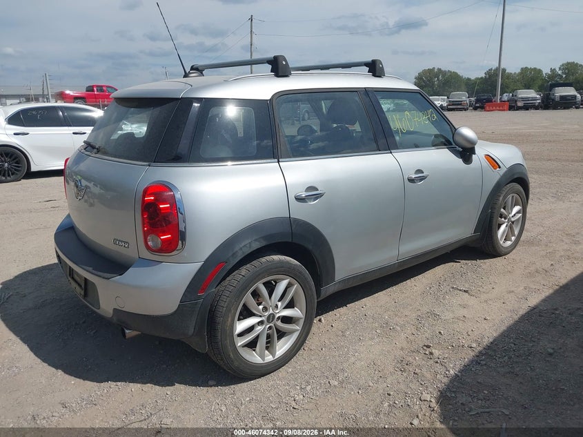 MINI COOPER COUNTRYMAN 2012 VIN WMWZB3C52CWM05477