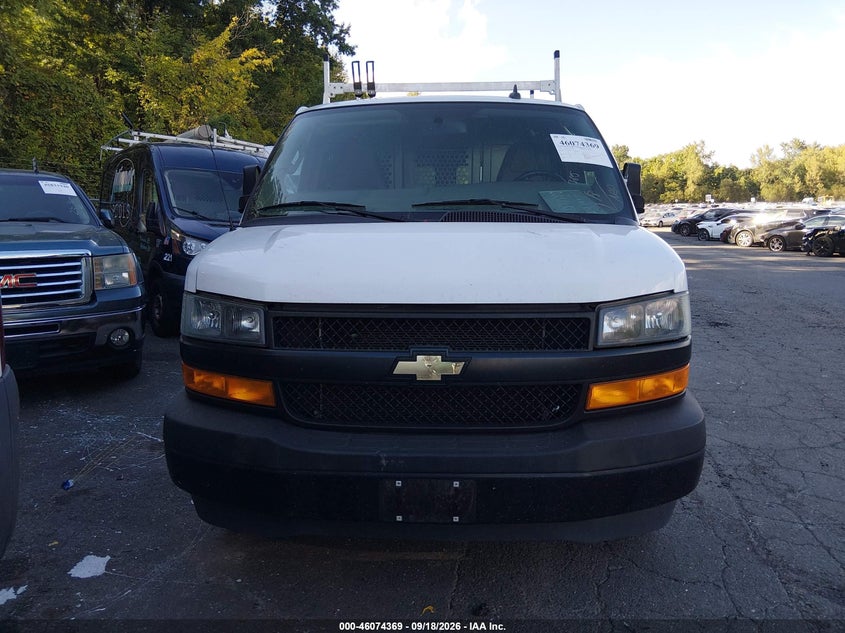 CHEVROLET EXPRESS CARGO 2021 VIN 1GCWGAFP6M1214877