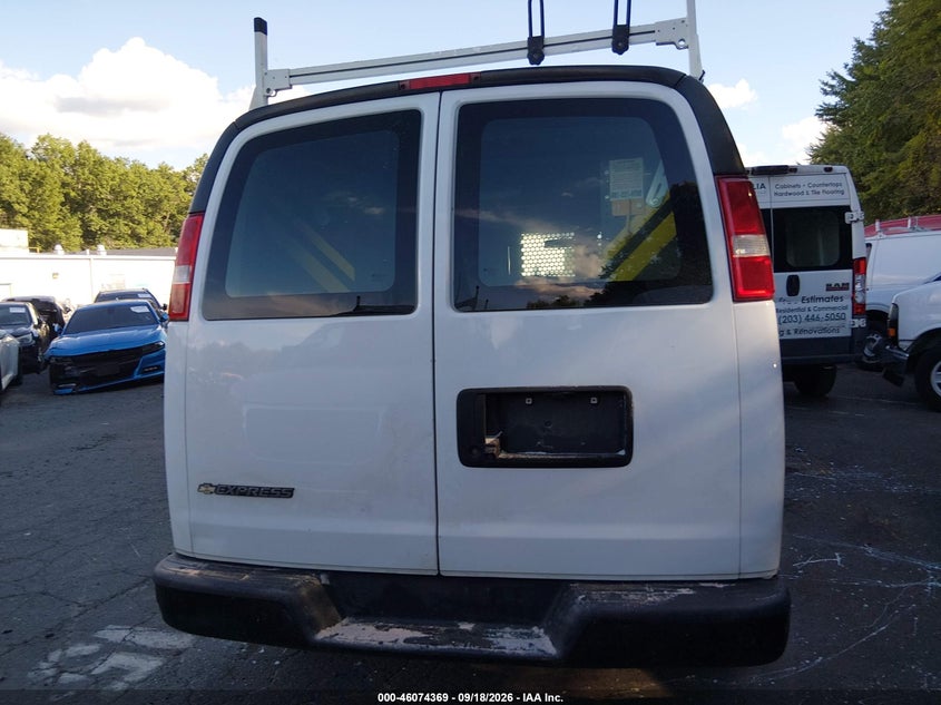CHEVROLET EXPRESS CARGO 2021 VIN 1GCWGAFP6M1214877