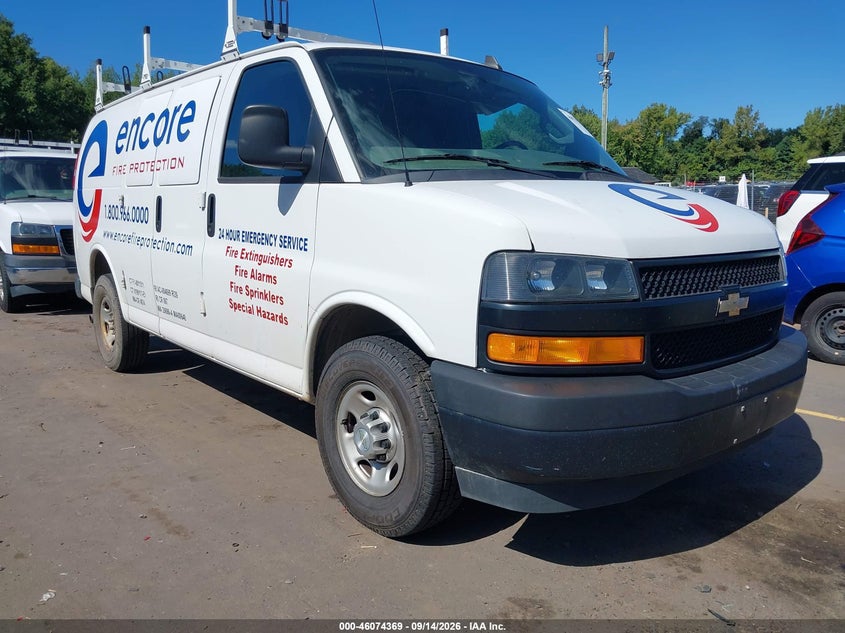 Vin: 1gcwgafp6m1214877, lot: 46573916, chevrolet express cargo rwd 2500 regular wheelbase wt 2021 img_1