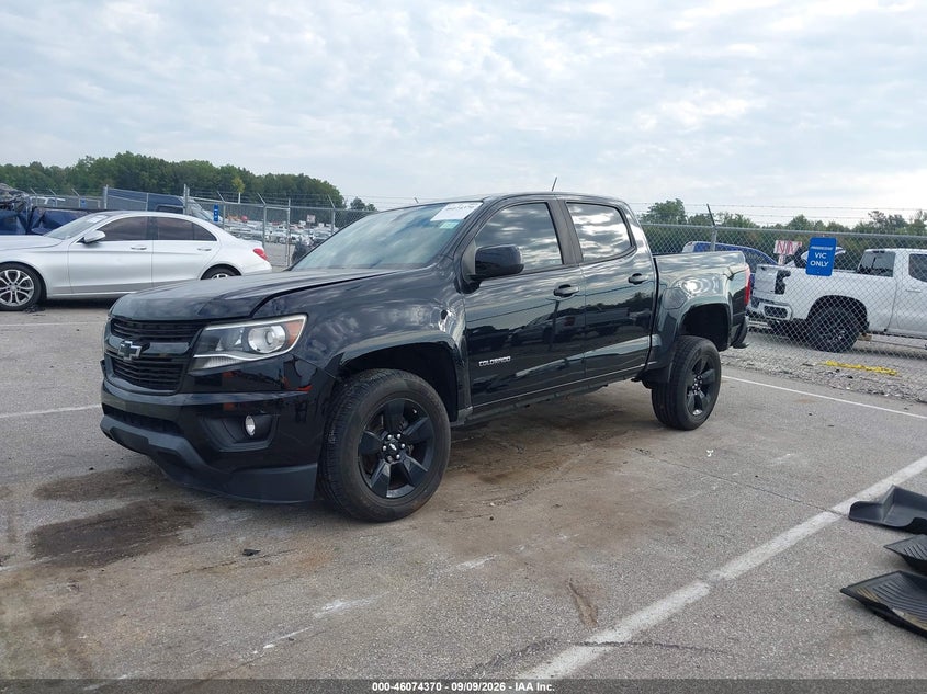 Vin: 1gcgtcen2j1188995, lot: 46573918, chevrolet colorado lt 20182