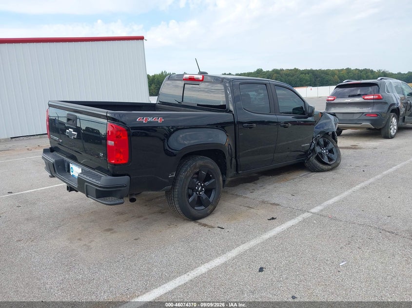 Vin: 1gcgtcen2j1188995, lot: 46573918, chevrolet colorado lt 20184