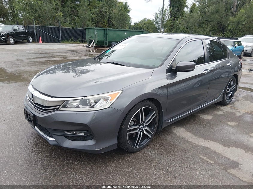 Vin: 1hgcr2f67ga221272, lot: 46573925, honda accord sport 20162