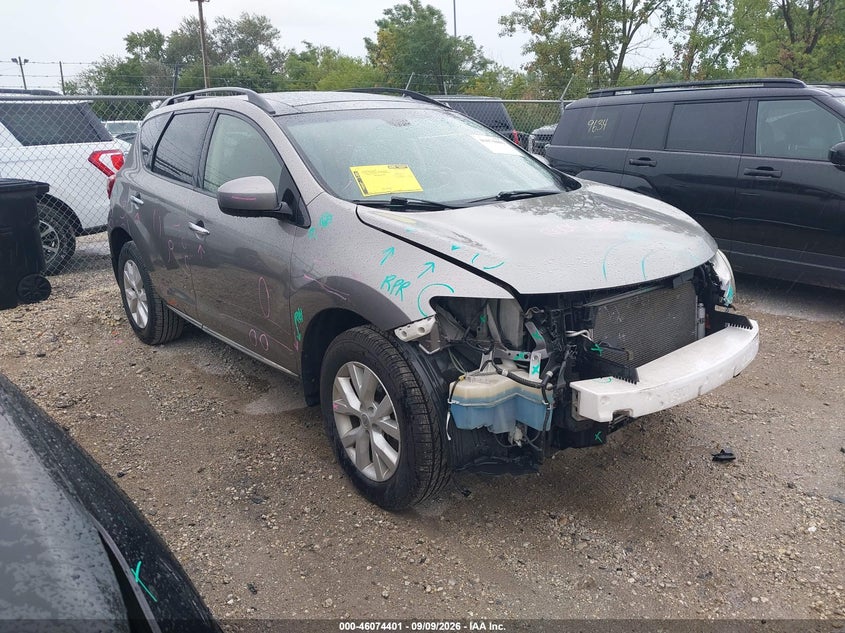 Vin: jn8az1mw1cw239528, lot: 46573948, nissan murano sl 2012 img_1