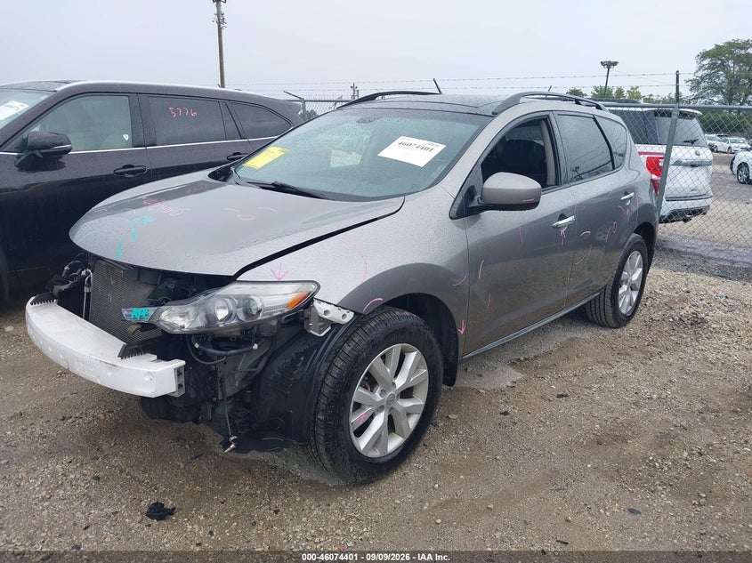 Vin: jn8az1mw1cw239528, lot: 46573948, nissan murano sl 20122