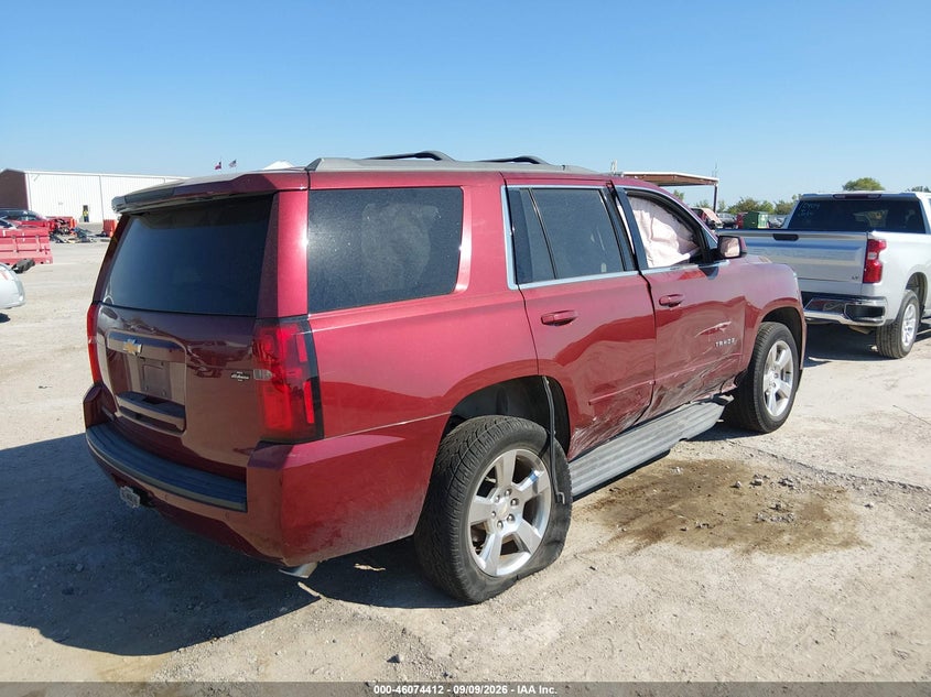 Vin: 1gnscakc9hr386798, lot: 46573959, chevrolet tahoe ls 20174