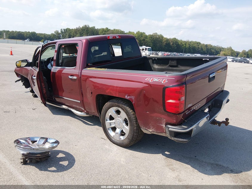 Vin: 3gcuksec1fg215790, lot: 46573969, chevrolet silverado 1500 1lz 20153