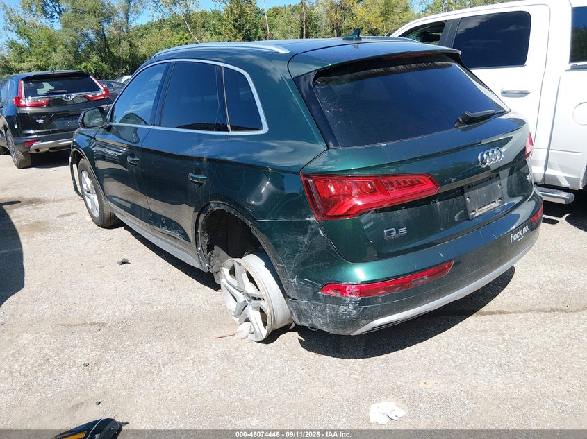 Vin: wa1bnafy7j2105664, lot: 46573993, audi q5 2.0t premium/2.0t tech premium 20183
