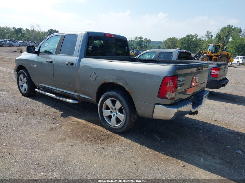 DODGE RAM 1500 2009 VIN 1D3HV18P79S757479