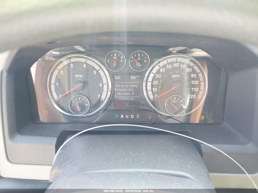 2009 DODGE RAM 1500 auction photo 7