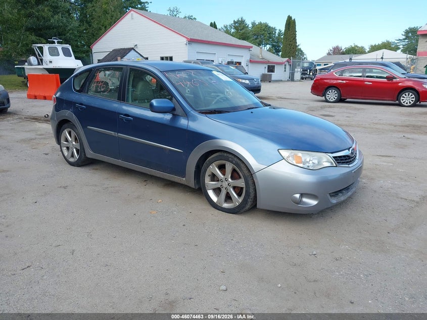 SUBARU IMPREZA OUTBACK SPORT 2008 VIN JF1GH63688H831257