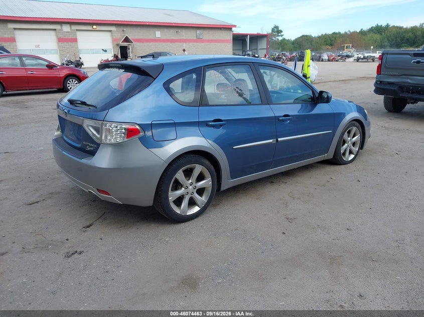 SUBARU IMPREZA OUTBACK SPORT 2008 VIN JF1GH63688H831257
