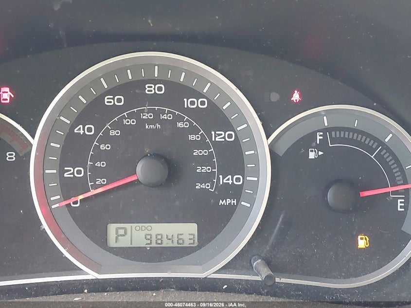 SUBARU IMPREZA OUTBACK SPORT 2008 VIN JF1GH63688H831257