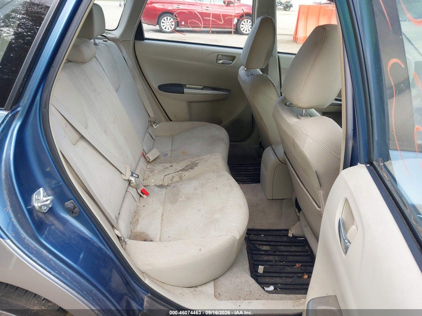 SUBARU IMPREZA OUTBACK SPORT 2008 VIN JF1GH63688H831257