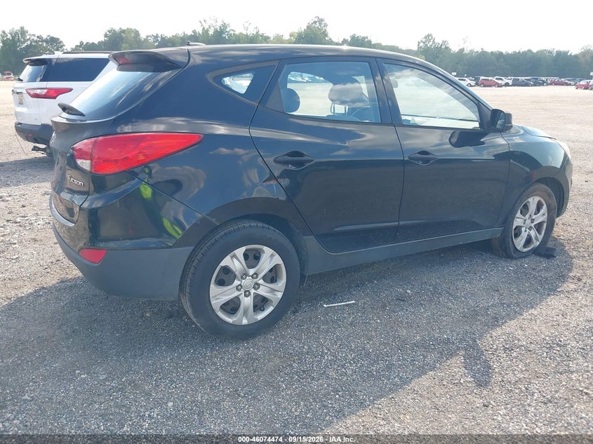 Vin: km8jt3ac0au081724, lot: 46574021, hyundai tucson gls 20104