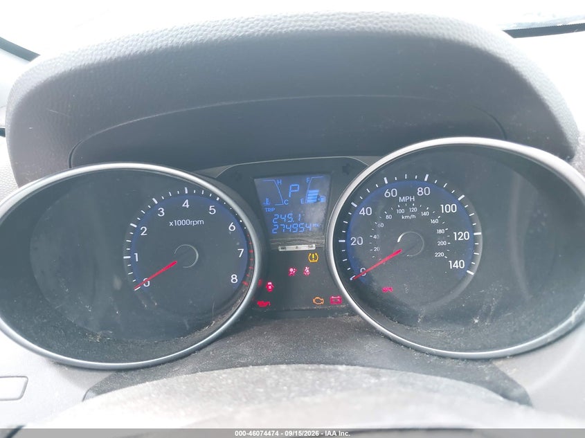 2010 HYUNDAI TUCSON auction photo 7