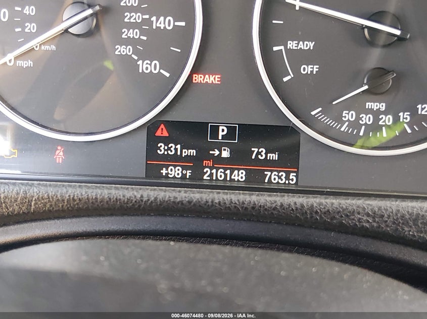 BMW 328I 2015 VIN WBA3B3C52FF546558