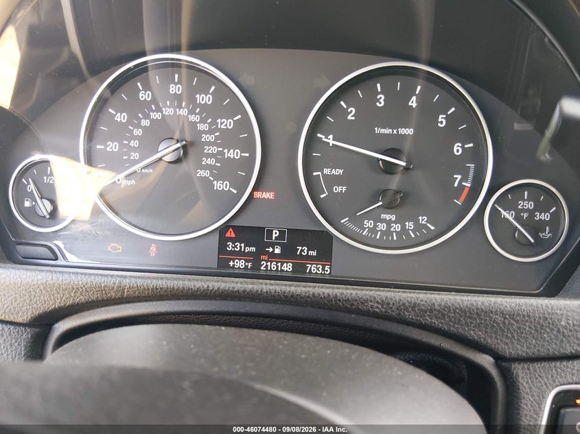 2015 BMW 328I auction photo 7