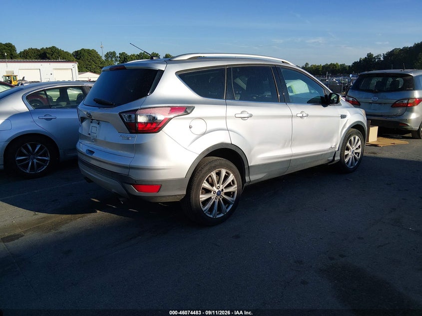 Vin: 1fmcu9jdxhua02880, lot: 46574031, ford escape titanium 20174