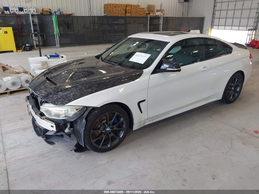 Vin: wba3r1c59gk195849, lot: 46574042, bmw 435i 20162