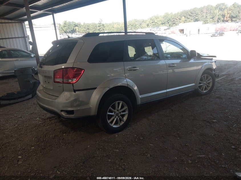 Vin: 3c4pddbg2dt595477, lot: 46574058, dodge journey sxt 20134